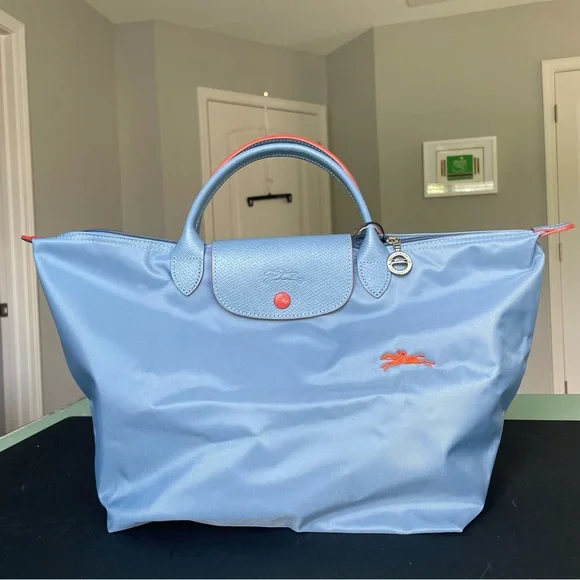 Longchamp | Bags | Longchamp Le Pliage Club Large Color Blue  display picture 1